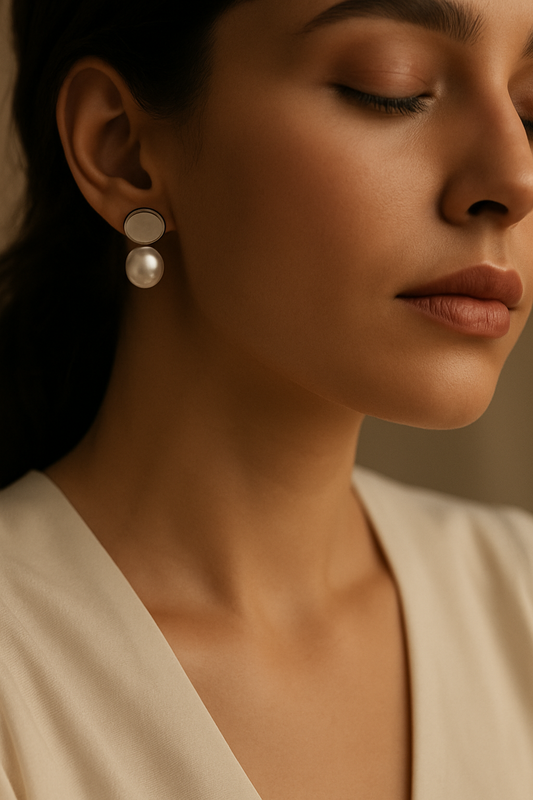 Dew Drop Pearl Studs