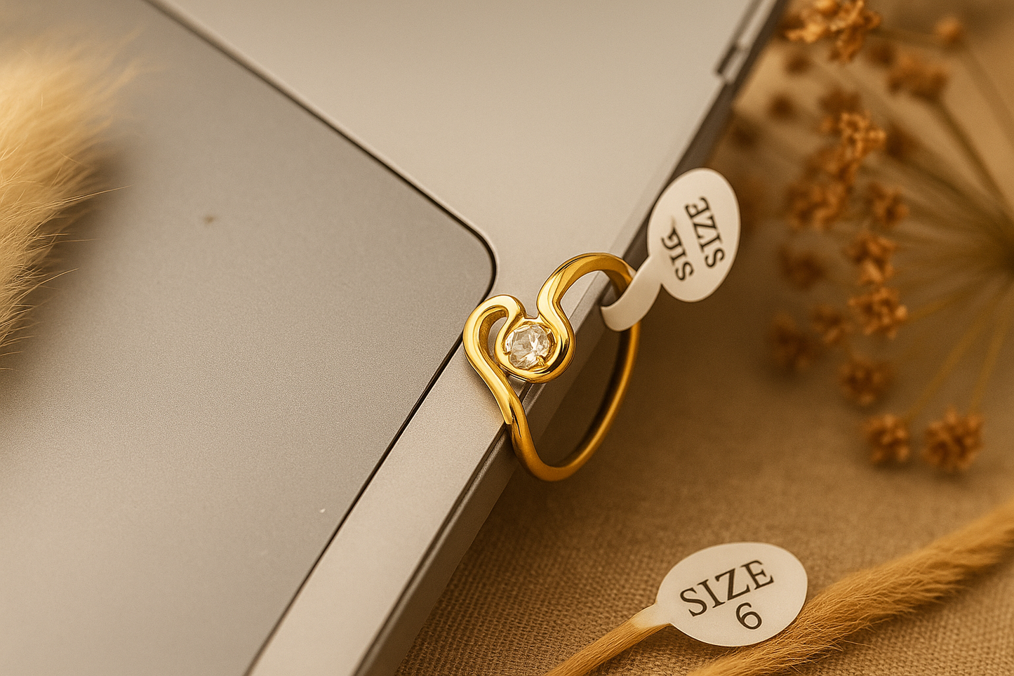 Golden Embrace Ring