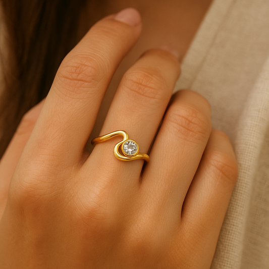 Golden Embrace Ring