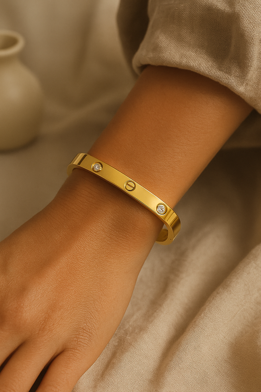 Grace Rectangular Bracelet (Anti Tarnish)