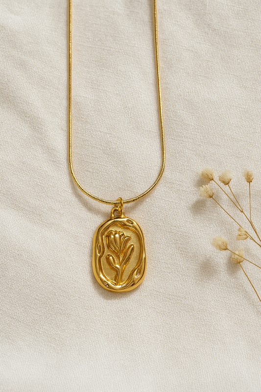Bloom Medallion Necklace