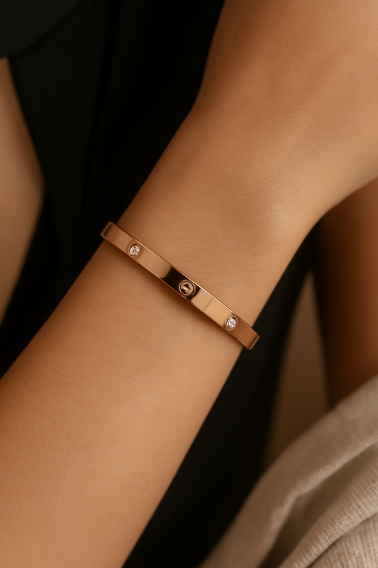 Blush Luxe Bracelet (Anti Tarnish)