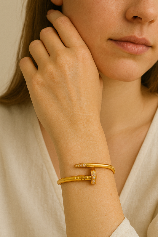 Bolt Nail Bracelet