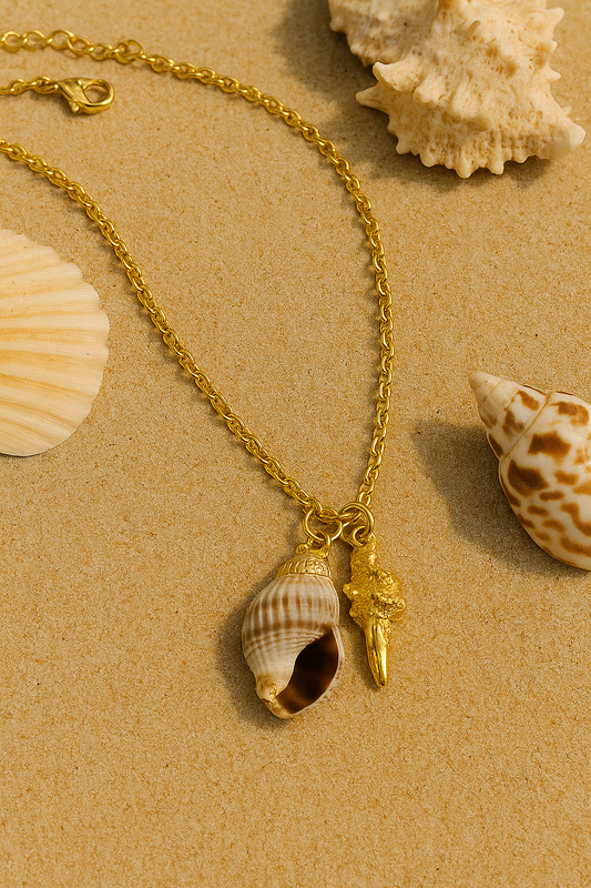 Coastal Charm Shell Necklace