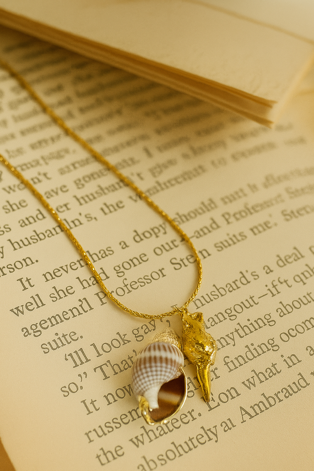 Coastal Charm Shell Necklace
