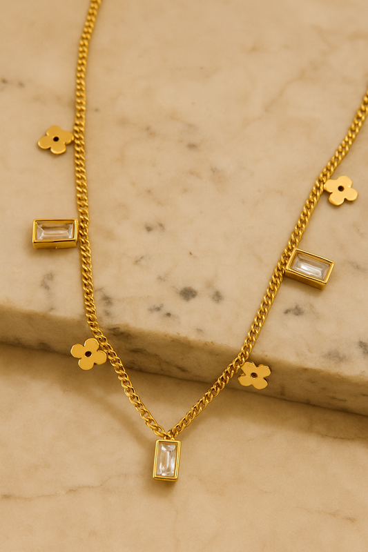 Golden Bloom Necklace