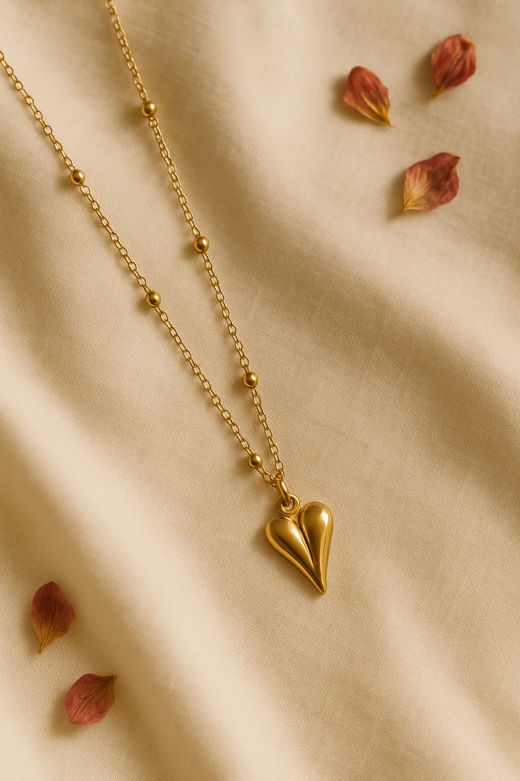 Melted Heart Necklace