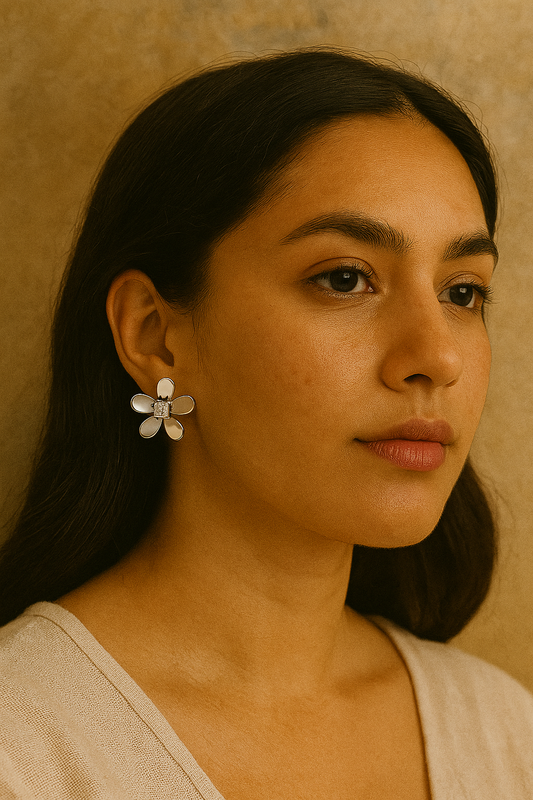 Moonpetal Studs