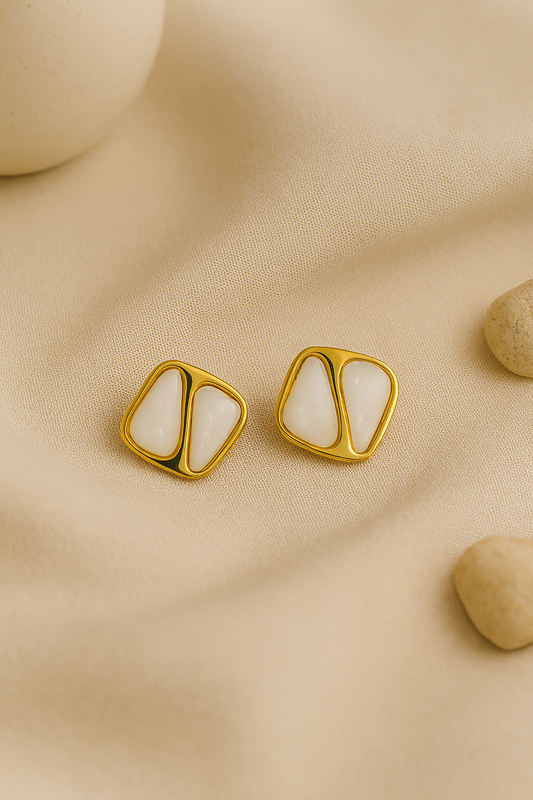 Sculpted Calm Studs