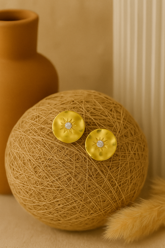 Solar Gleam Studs