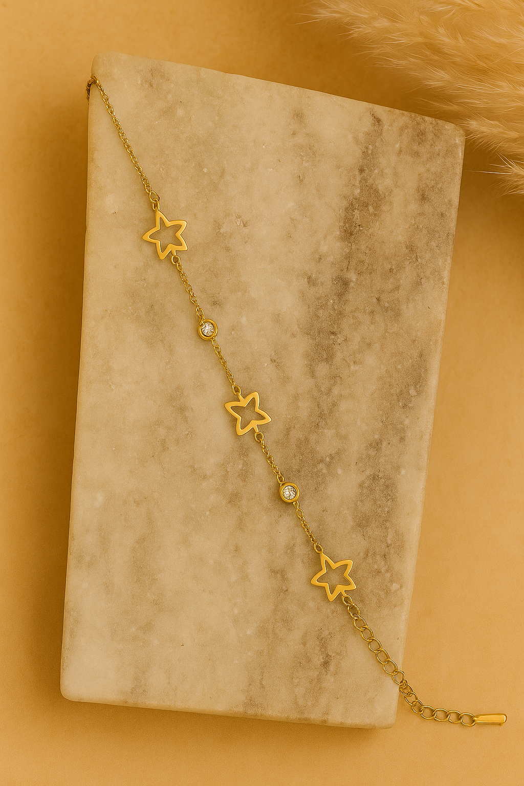 Stellar Bloom Anklet