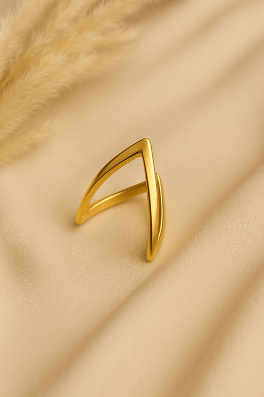 The Edge Edit — Sculpted Statement Ring